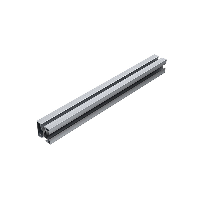 Aluminiumprofil Klick mit zwei Kanälem für T-Schrauben 629cm (K-59-6290)